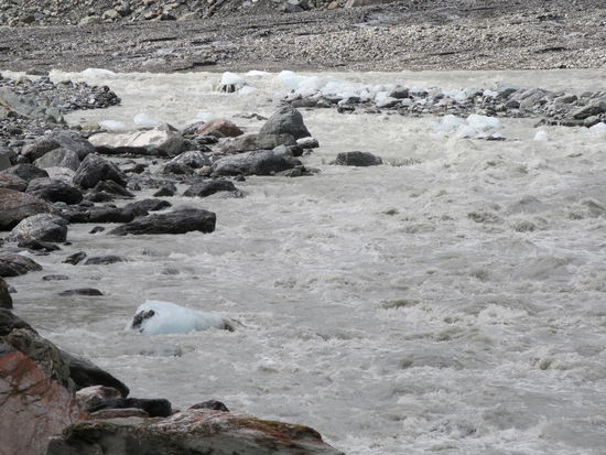 Da schmilzt er langsam ab ...