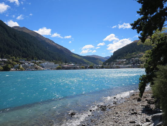 Blick auf Queenstown