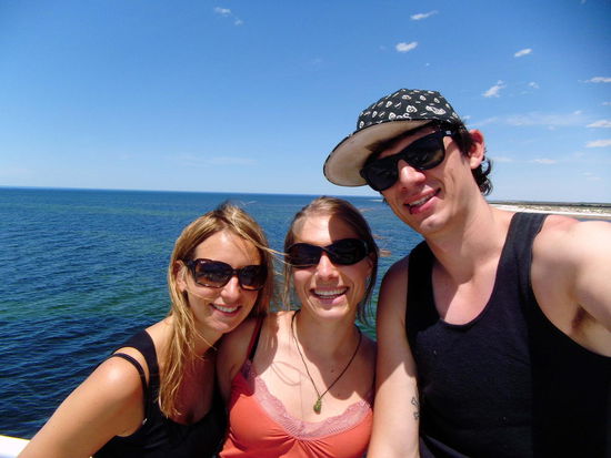 auf der Fähre nach Adelaid