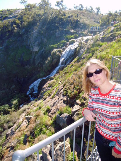Wasserfall Lesmurdie National Park (in der Nähe von Perth)