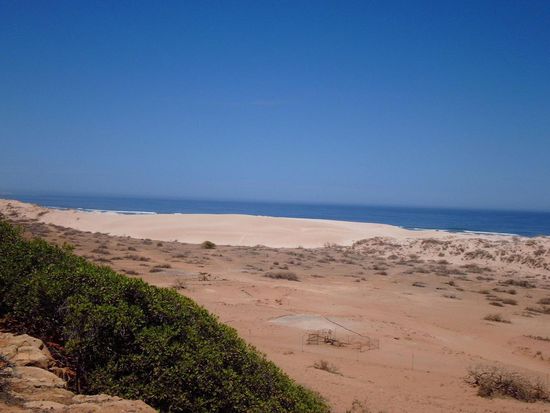 Blick von unserer Hütte - Gnaraloo Bay