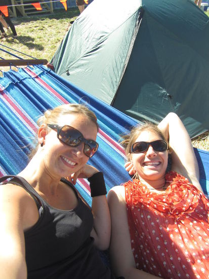 alles ganz entspannt in der Hängematte