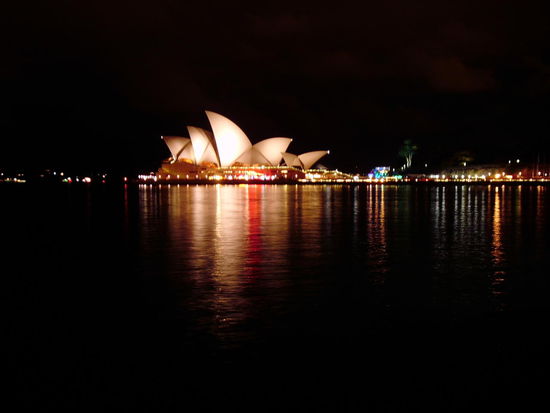 Opera House by night...