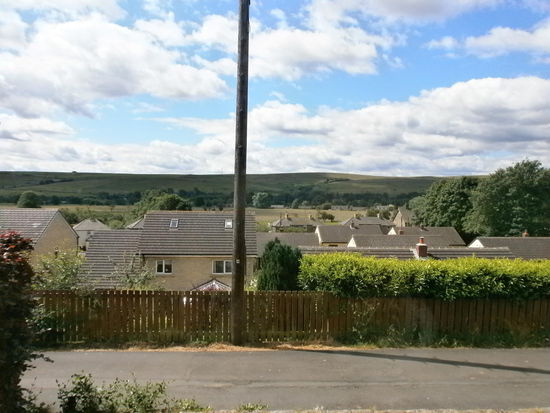 Blick aus der Haustür