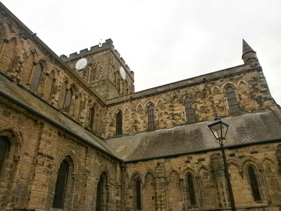 Die Abbey von außen...