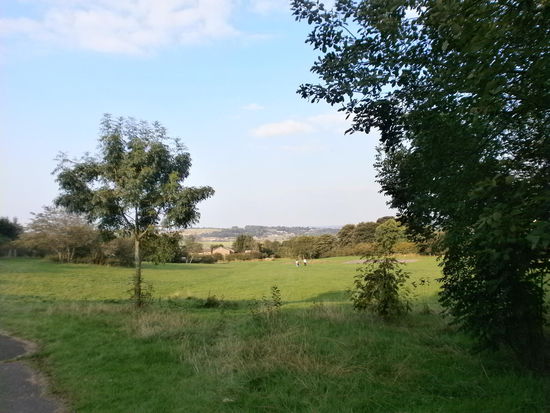 Blick vom Park - schon in Bradford aber doch VIEL Gegend drum herum