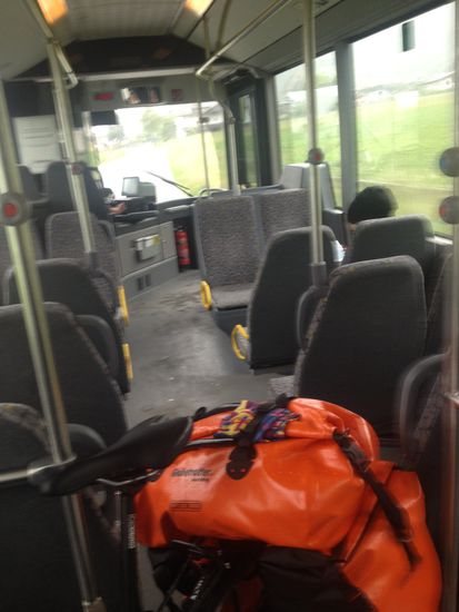 Im Bus nach Schwaz