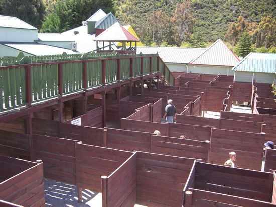 Der Irrgarten, wir haben etwa 1h40 min gebraucht 