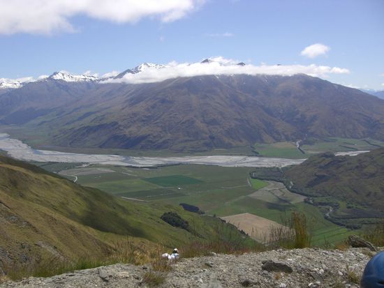Lena's Aussicht vor dem Start