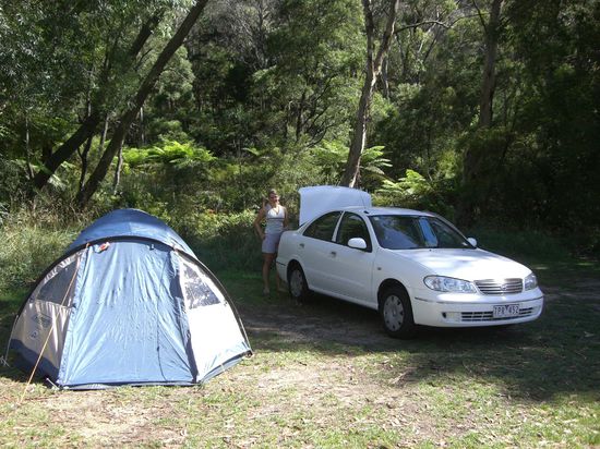 Unser neues Zuhause und der Mietwagen von Apollo