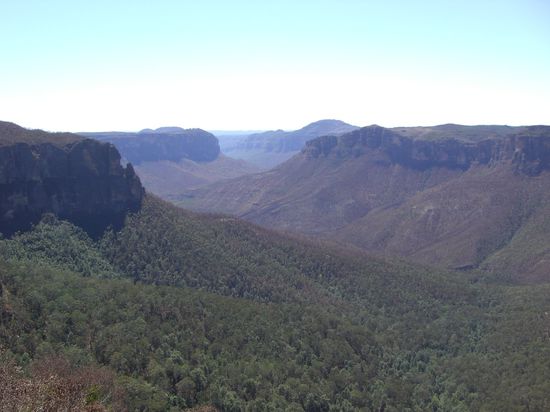 Canyon in den Blue Mountains