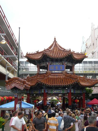 Die rummelige Chinatown