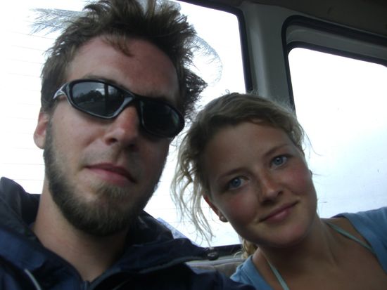 Zwei Sturmfrisuren auf dem Heimweg