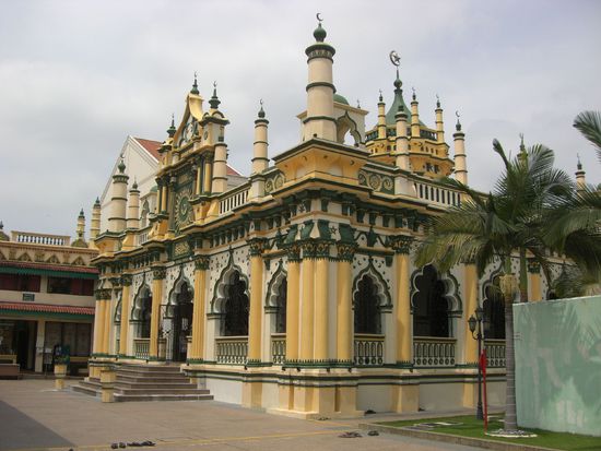 Schöne Moschee in Little India