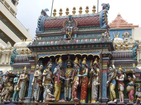 Interessante Tempelfiguren