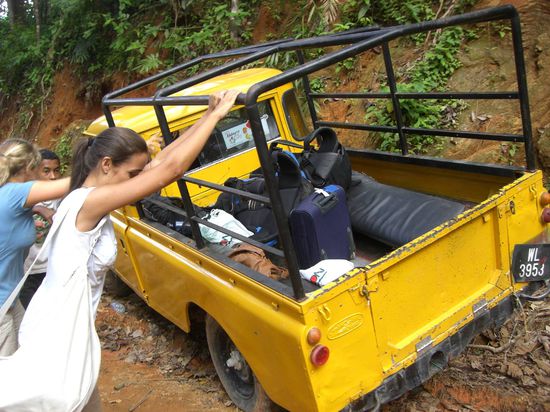 Auto stützen nach totalem Bremsversagen (bergab!!!)