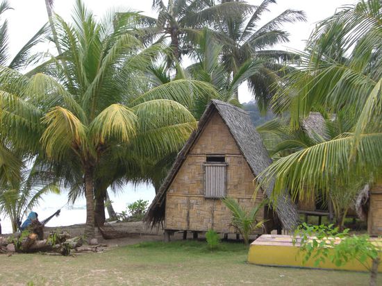 Das Dörfchen Juara auf der Ostseite Tiomans