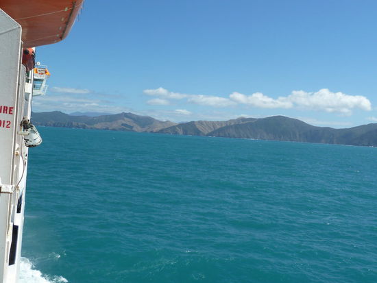 Erster Blick auf die Südinsel