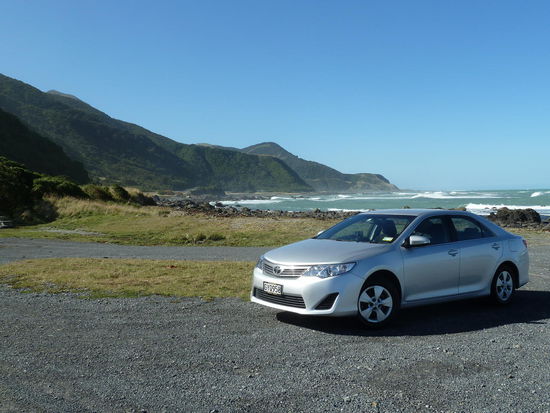 Mein Toyota Camry für die Südinsel