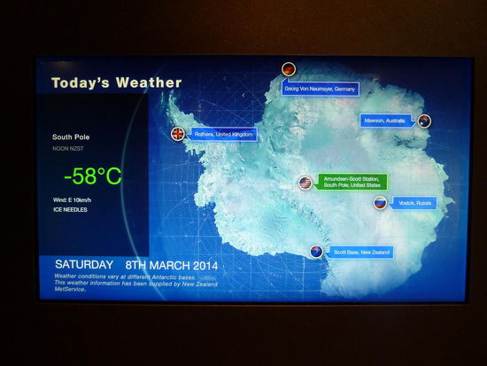 Irgendwie ne schattige Angelelegenheit am Südpol