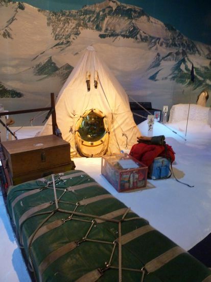 Campingausrüstungs für Eis