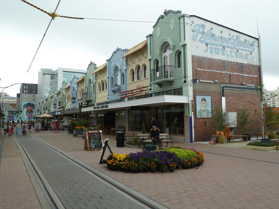Dann ging es weiter in die New Regent Street - ein Teil der Ladenräume stehen noch leer, aber diese Straße ist so gut wie neu