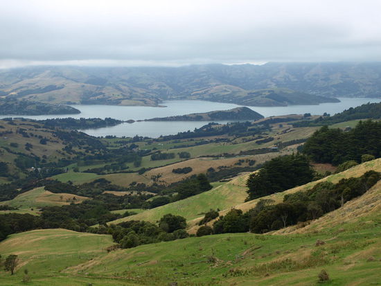 und der Ausblick - hier kein blauer Himmel mehr