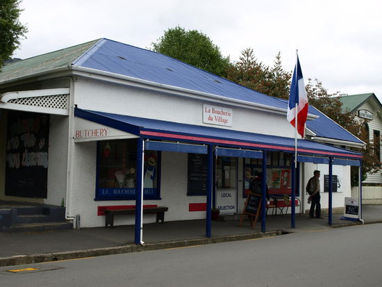 die Metzgerei - alles sehr französich