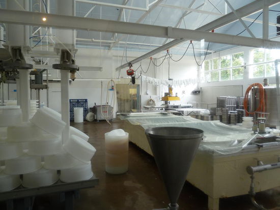 Die Produktion für diesen Tag war schon durch und alles war schon geputzt