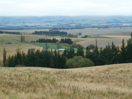 Blick Richtung Mackenzie Country und noch kein blauer Himmel in Sicht 
