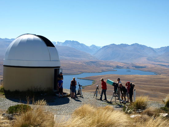 Doch einiges los bei den Teleskopen