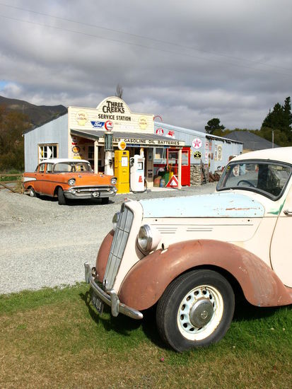 Für mich sieht das ähnlich wie der Hackberry General Store in Arizona aus