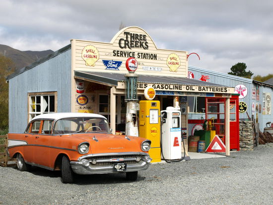 Ich nenne ihn jetzt einfach Burke Pass General Store 