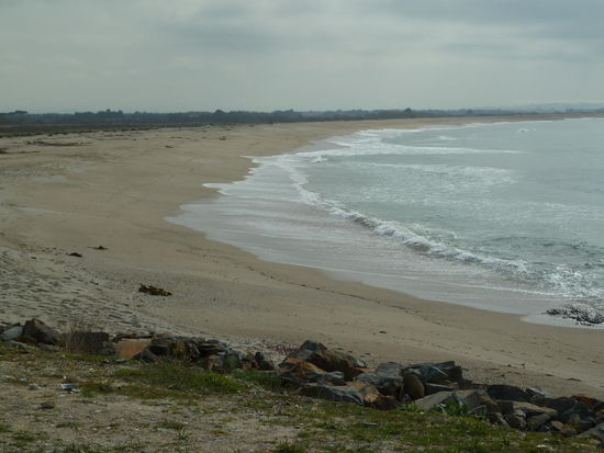 Der sandige Abschnitt vom Kaka Point
