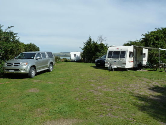 Der Wohnwagen- und Wohnmobilbereich