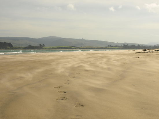 Meine Spuren im Sand