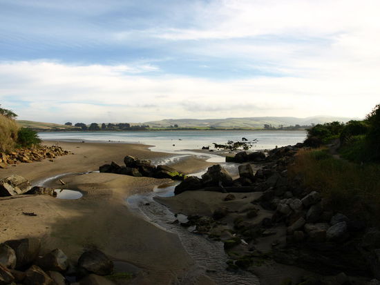 Wieder beim "Einstiegspunkt zur Surat Bay beim Campingplatz angekommen