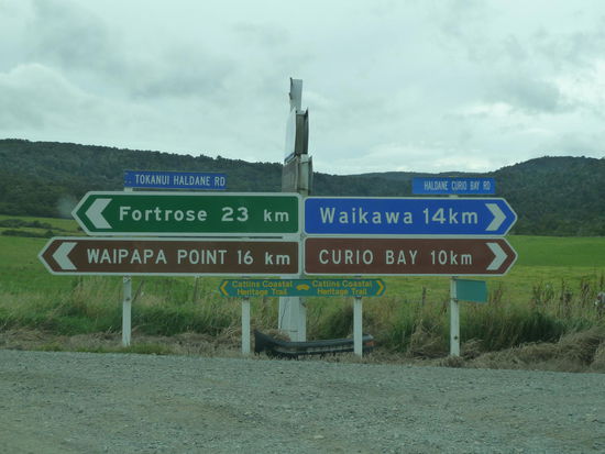 weiter geht es zum Waipapa Point