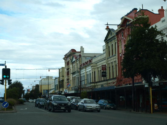 Die Hauptstraße von Invercargill