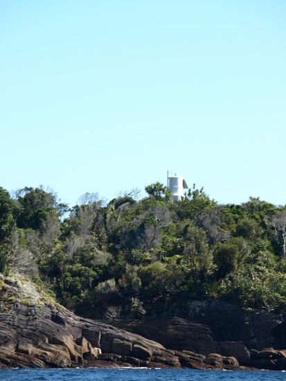 Ein Minileutturm kurz vor der Tasman See