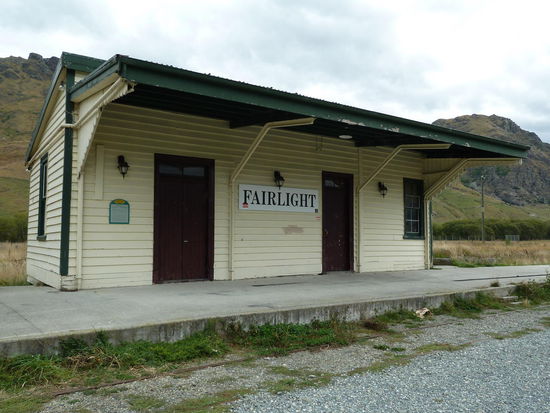 Der Bahnhof wird nur noch für den Nostalgie-Zug von Kingston nach Fairlight genutzt