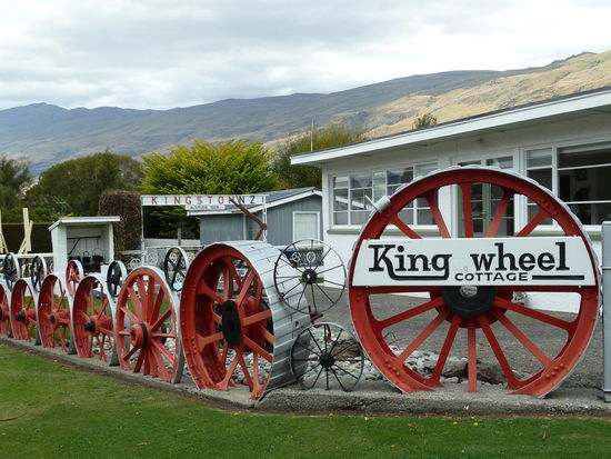 Der Besitzer ist sicher ein Radfan