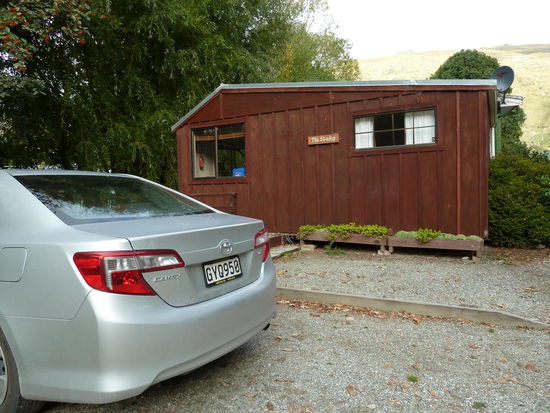 Meine Unterkunft von außen