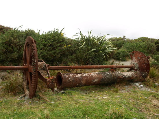 Überbleibsel aus Goldgräberzeiten