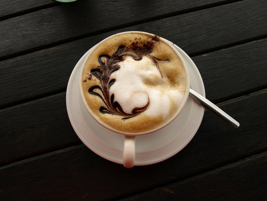 Am Ende des Rundwanderweges lag günstig ein Cafe und das hab ich natürlich genutzt