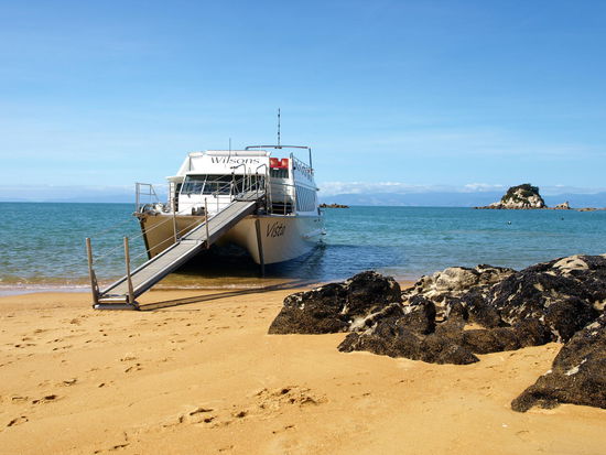 Das Wassertaxi, das mich abholte