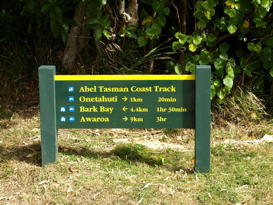 Meine Richtung war Bark Bay