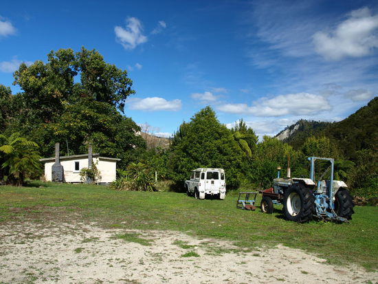Mein erster Halt war in Koriniti, einer Maori Siedlung