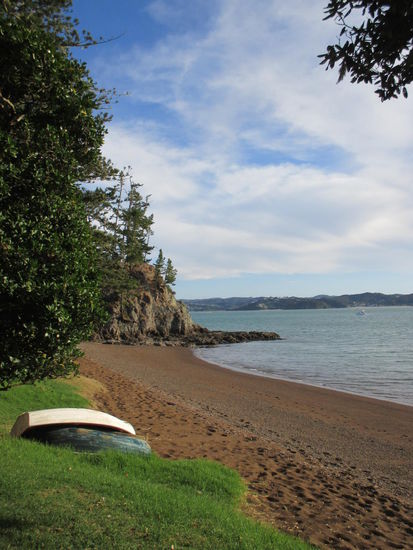 Der Strand an der Uferpromenade