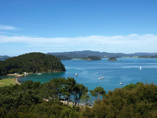 Die Bucht vom Aussichtspunkt